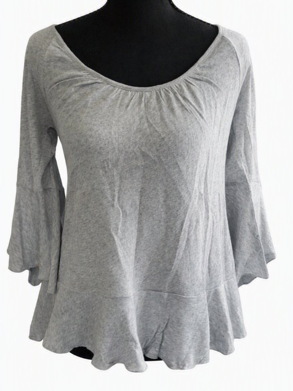 Revolve Chaser Top Bell Sleeves Ruffle Waist Medium NWT New In Package